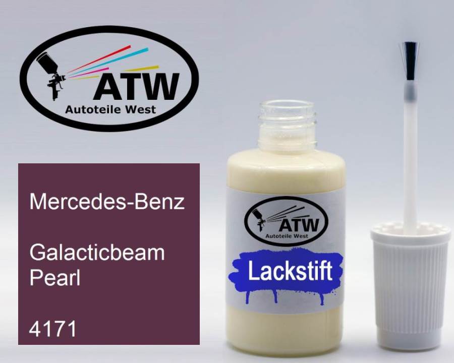 Mercedes-Benz, Galacticbeam Pearl, 4171: 20ml Lackstift, von ATW Autoteile West.